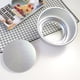 thumbnail image 5 of X2 Moldes De Aluminio Para Tortas Molde Desmontable 20cmx8cm Gris, 5 of 10
