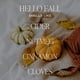 thumbnail image 4 of Vela aromática de soja Sweet Water Decor Hello Fall 265 ml, 4 of 9