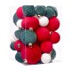 thumbnail image 2 of 35 Piezas De Adornos Navide?os Colgantes De Bolas, Adornos Navide?os Modernos, Bolas Rojas, Verdes Y Blancas, 2 of 5