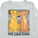 thumbnail image 3 of Polera Manga Larga Niña Rey Leon Dos Gris Disney, 3 of 4