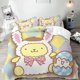 thumbnail image 1 of Cartoon Animation 2 Piece Set, 3 Piece Set, Single Bed Double Bed Soft 100% Polyester 3D Digital King Size Bedding Comforter Set Bed Sheets, 1 of 5