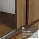 thumbnail image 5 of Clóset Madesa Reno 3 Puertas Corredizas con 1 Espejo Marrón, 5 of 9