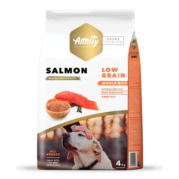 Alimento Seco Súper Premium Perro Adulto Sabor Salmón Bolsa