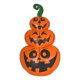 thumbnail image 1 of Calabaza inflable apilada Jack-O'-Lantern Beistle Halloween 1.12 m, 1 of 7