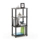 thumbnail image 1 of Estante de almacenamiento Furinno Turn-N-Tube de 4 niveles, roble francés estrecho, 1 of 5