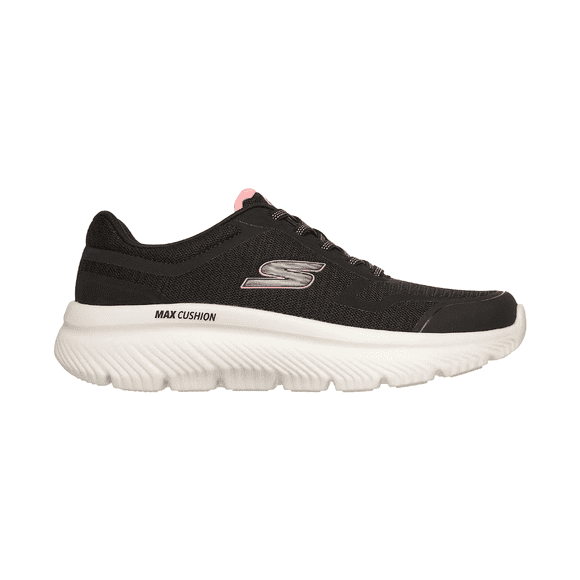 ZAPATILLAS URBANAS SKECHERS GO WALK MAX CUSHIONING HYPER BURST MUJER | 125890-BKPK - Talla 38 CL / 8 US / 25 CM
