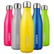 thumbnail image 1 of Botella de agua BJPKPK de acero inoxidable aislada 500 mL color mostaza, 1 of 5