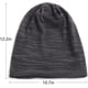 thumbnail image 5 of Gorro holgado de punto fino para verano, paquete de 2, para hombre y mujer, 5 of 8
