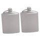thumbnail image 1 of 2x Titanium Pocket Frasco De Cadera Wine Flagon Para Camping Travel Garden 260ml, 1 of 5
