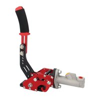 Magideal - Freno De Mano Hidráulico Universal Para Automóvil, Accesorio De Palanca De Rally De Deriva, Palanca De Freno De Emergencia Para Automóvil, Fácil Insta Rojo