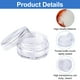 thumbnail image 5 of 20 frascos de plástico vacíos para cosméticos, frascos de muestra de 5 ml para cosméticos, frascos de viaje para artículos de tocador, mini envases para cosméticos, frascos para cosméticos femeninos,, 5 of 8