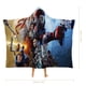thumbnail image 2 of Leyendas del Apex Manta Capa con Capucha Anti-Bolitas, Manta de Lana Ártica Suave, Manta Portátil de Felpa Ligera y Lujosa, Poncho para Siesta en Casa y Oficina, 100*130cm, 2 of 6