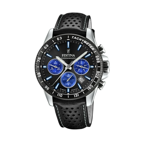 Reloj F20561/6 Festina Negro Hombre Timeless Chronograph