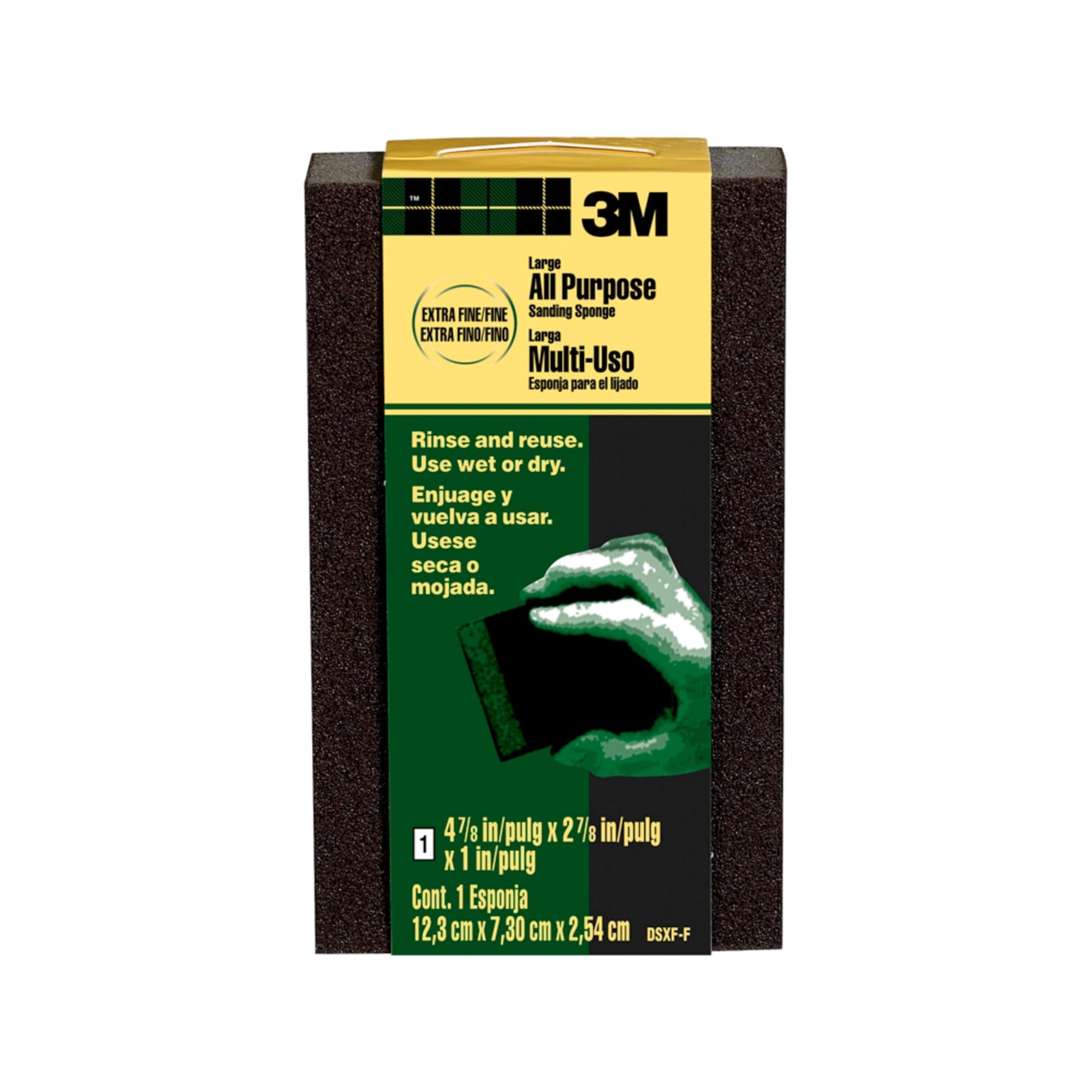 Esponja De Lijado 3m De Uso General Dsxf-f-esf-10 Extra Fina/fina