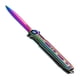 thumbnail image 3 of Navaja Asistido IRIDISCENTE CON punta romple cristal RAINBOW edge, 3 of 6