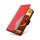 thumbnail image 3 of Funda Cartera para Motorola MOTO G85 con Tarjetero Soporte y Correa Rojo, 3 of 6