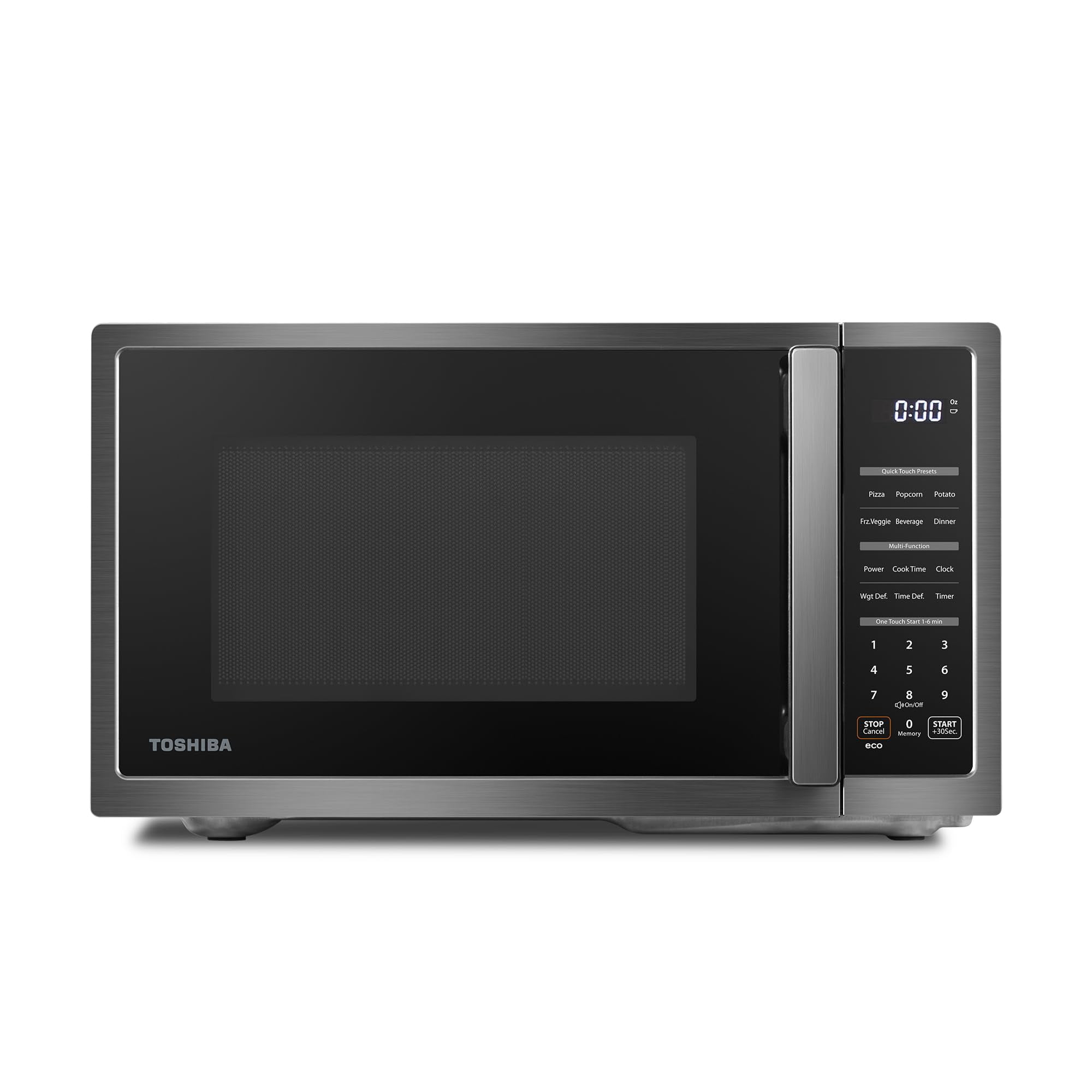 Horno Microondas Toshiba Ml4-em09pa (bs) 0.9 Pies Cúbicos 900 W Negro