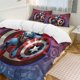 thumbnail image 2 of Spider-Man Captain America Comforter Set for Kids Boys Teen Men Tween 3D Lightweight Microfiber Bedding Sets, 2 of 4