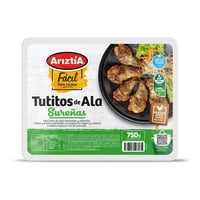 Pollo Alitas Sureña Envasadas 750 G Ariztia