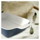 thumbnail image 3 of Fuente de Cerámica p/horno tipo Gres - RECTANGULAR 39X24 Blanco/Azul P1391, 3 of 3
