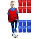 thumbnail image 1 of Chalecos de entrenamiento ATHLOVA 6 rojos + 6 azules ligeros, 1 of 6