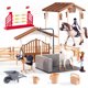 thumbnail image 1 of Playset Establo Caballos Q9899zj01 Con Figura 3anos, 1 of 3