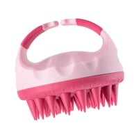 Ioensy - Champú Cepillo Para Cabello Húmedo Y Seco Alfileres Suaves Masajeador De Cuero Cabelludo Para Hotel Rosa
