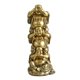 thumbnail image 2 of Hear No See No Speak No Evil Estatua De Buda Sonriente De Resina Apilada Lovely, 2 of 5