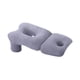thumbnail image 3 of Almohada Boca Abajo Versátil Para Apoyar El Cuello Y El Abdomen, Ideal Para Dormir En Casa, Color Morado, 3 of 5