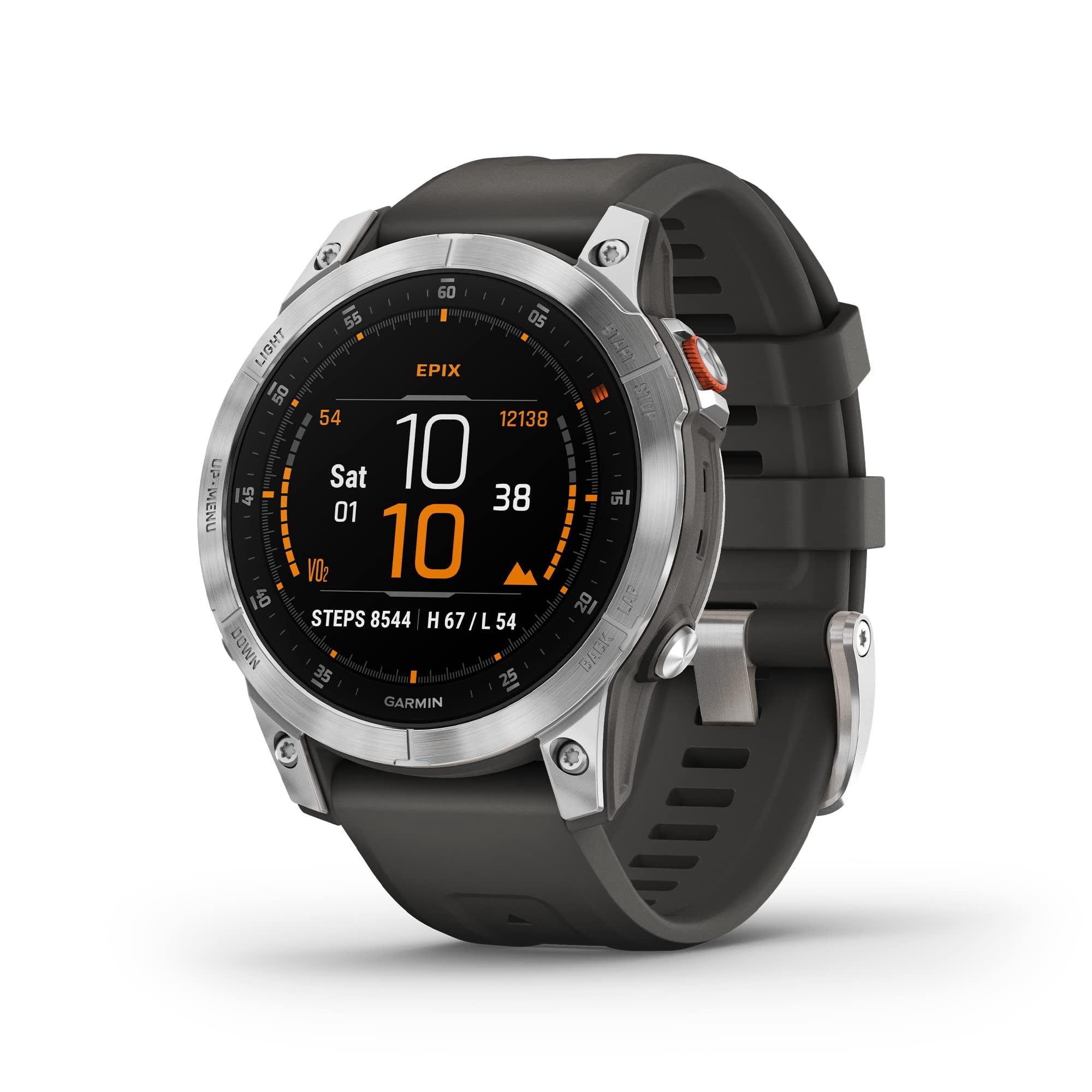 Reloj Inteligente Garmin Epix Gen 2 Amoled Con Pantalla Táctil, Acero Pizarra