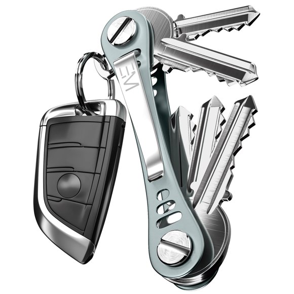 Llavero EM Premium Products organizador gris de 14 llaves