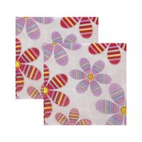 Concepts Life - Pack 4 Paquetes De Servilletas Diseño Flor