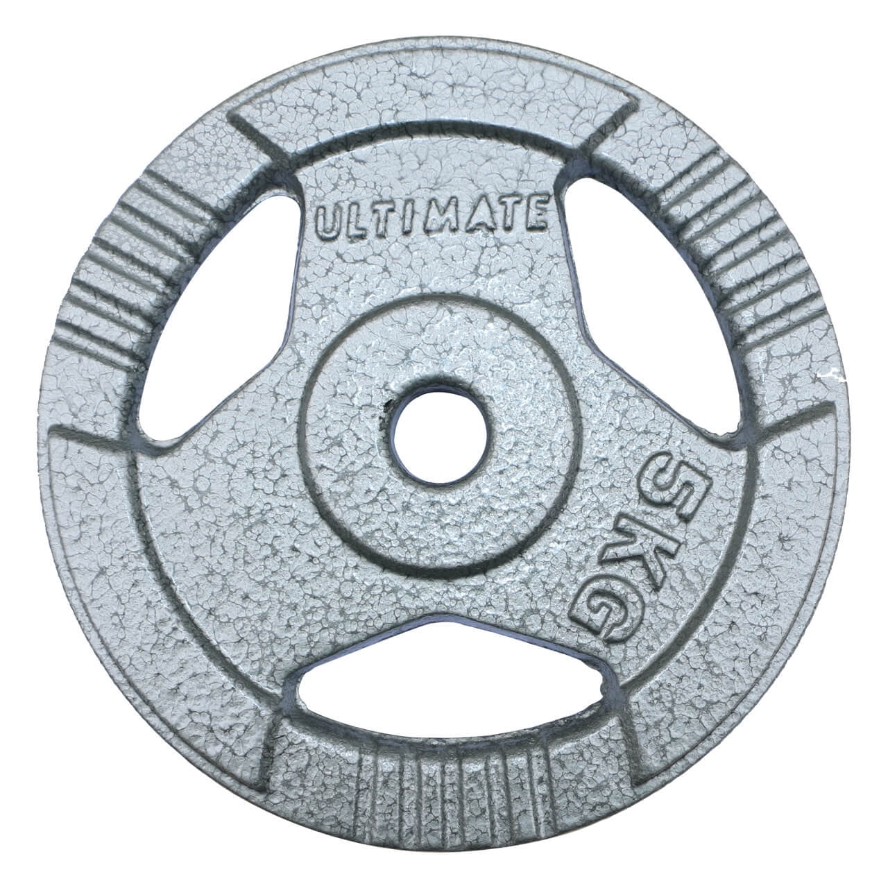 Ultimate Fitness - Disco Acero Con Agarres 5 Kg