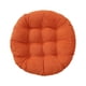 thumbnail image 2 of Cojín de Asiento, Círculo de Asiento, Cojín de Silla, Cojín de Asiento, Estera, Decorativo, Relleno de Algodón PP Suave, 54 X 54 Cm, para Tatami de Yo Naranja, 2 of 5