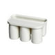 thumbnail image 2 of Soporte Magnético Para Vasos, Soporte Para Cepillos De Dientes De Pared Con Vaso Magnético Para Enjuague Bucal, Triple, 2 of 3