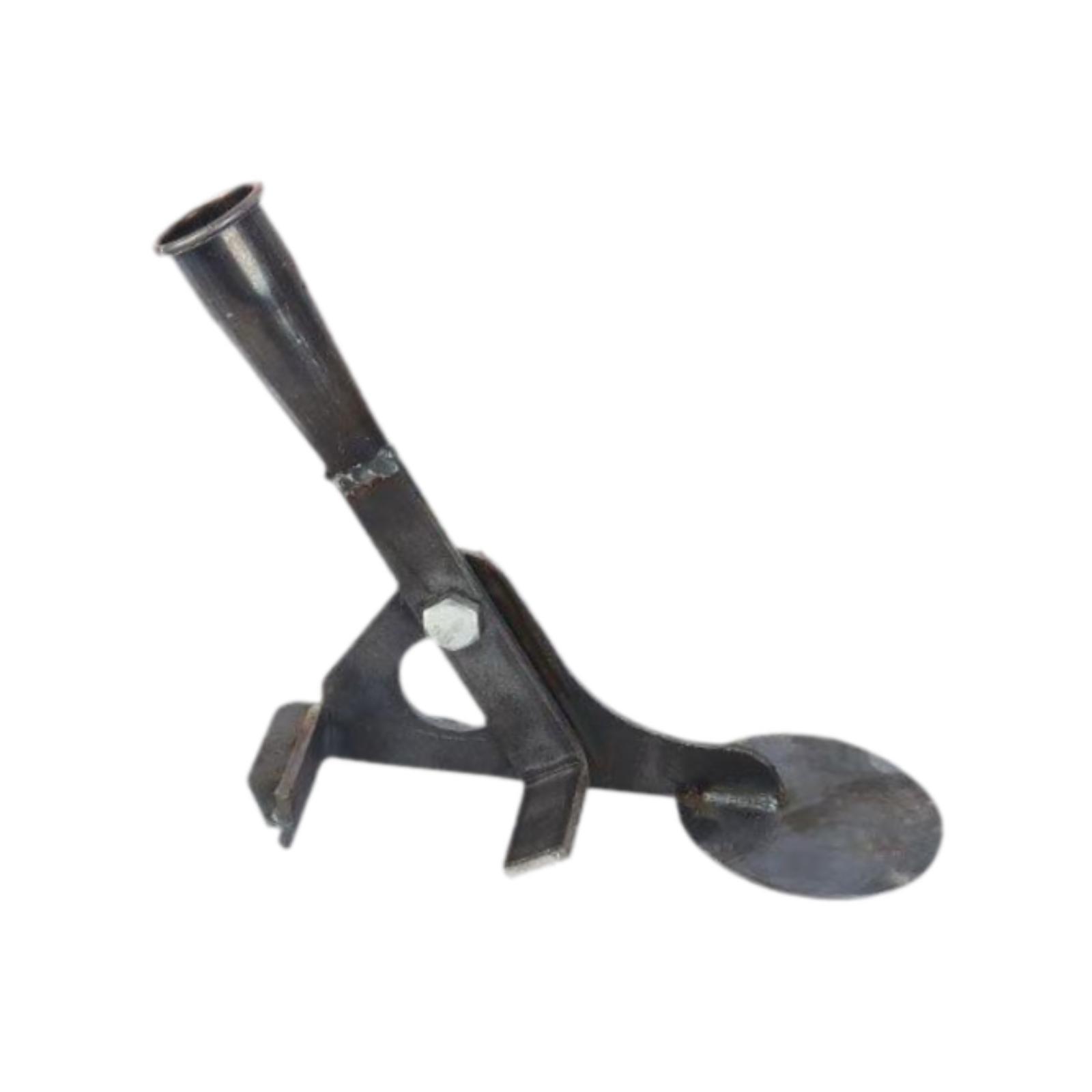 Magideal - Removedor De Malezas Cabezal De Herramienta Para Deshierbe Manual Sustitución Portátil Material Metálico Resistente Fácil Para Jardín Patio Césped Ter Cabeza Plana