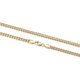 thumbnail image 3 of Collar JAXXON de Oro 14k Chapado, Eslabón Cubano de 8mm, 56cm, 3 of 5