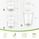 thumbnail image 2 of Almacenamiento de alimentos AOZITA 240 ml/473 ml/946 ml - Pack de 48, 2 of 8