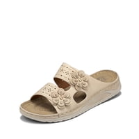 Sandalia Estilo Chala Confort Taco Cuña Mujer Weide Jn723