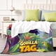 thumbnail image 4 of Gorilla Tag VR anti-pilling, suave, ligera, esponjosa y acogedora de lujo para hogar y cocina – Perfecta para niños y adultos,100X80cm, 4 of 6