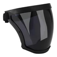 Ioensy - Casco De Soldadura Protector Facial Anti Uv Para Moler Gris Oscuro