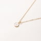 thumbnail image 1 of Gorgeous Golden O-Shaped Chain Necklace - Perfect Gift for Girls on Holidays & Birthdays!, 1 of 5
