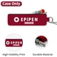 thumbnail image 5 of Estuche para EpiPen ICIMBI Pack de 2 Rojo con Mosquetón, 5 of 7