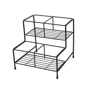 Bothyi - Soporte Para Botellas De Jarabe, Estante De Metal Para Vino, Para Barra, Encimera De Cocina