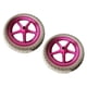thumbnail image 4 of 1 Par De Ruedas De Repuesto Para Bicicleta De Equilibrio Ligeras Y Con Reducción De Ruido Color Rosa, 4 of 5