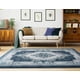 thumbnail image 2 of Alfombra decorativa United Weavers of America Bristol Fallon Aqua, 2 of 5
