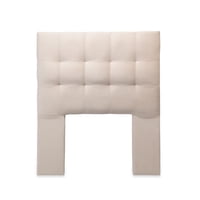 Espumaquel - Respaldo 1 Plaza Felpa Beige Cp Alice