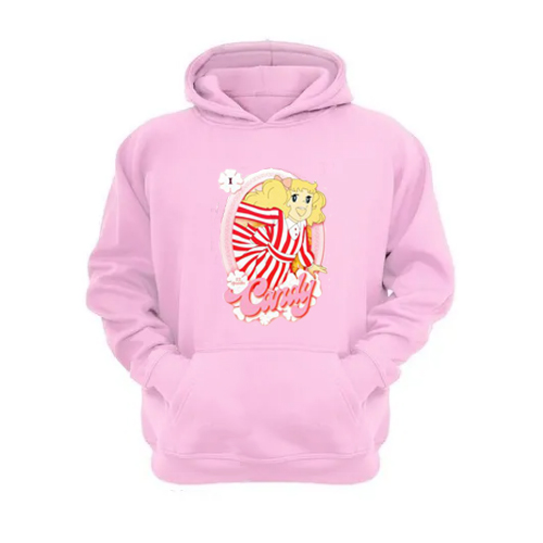 Genérico - Polerón Canguro Candy Rosa Talla L Unisex