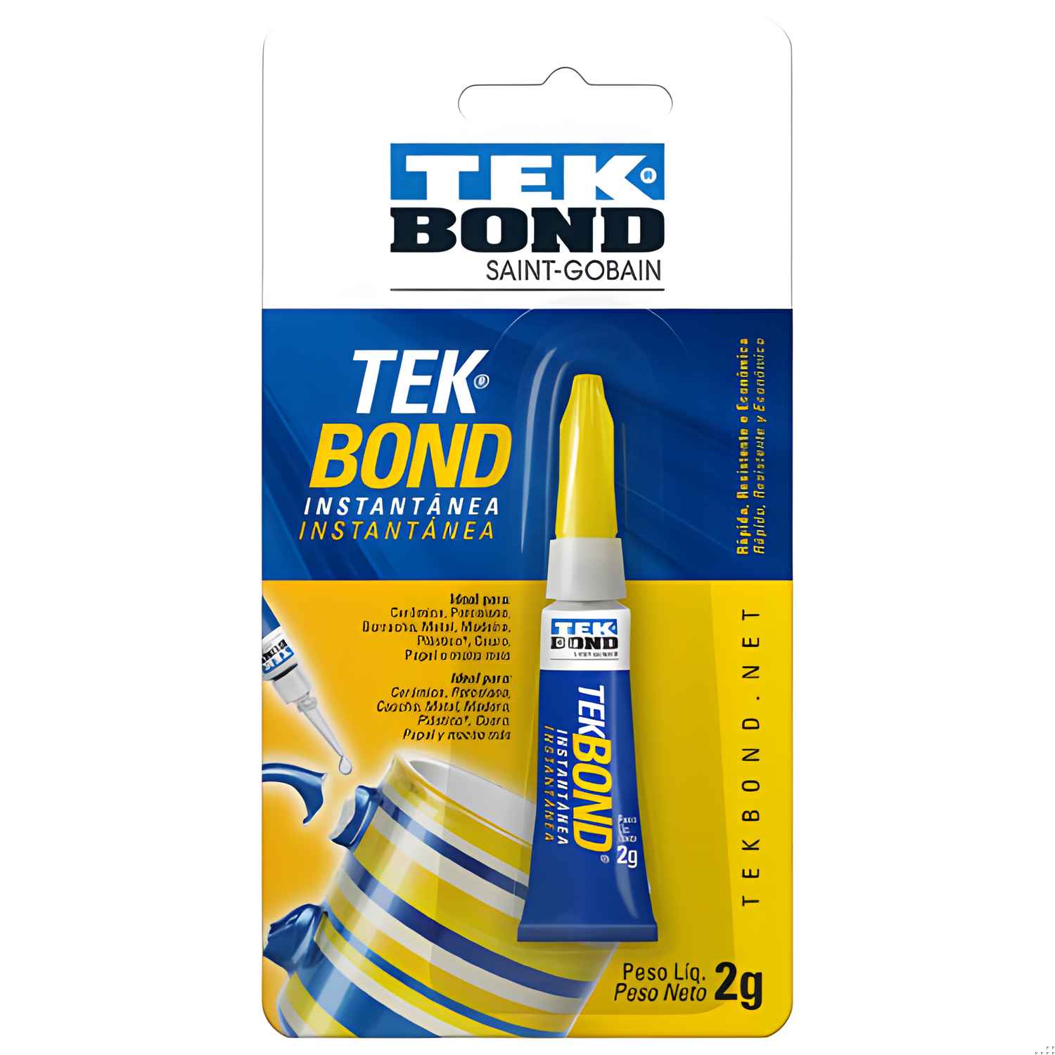 thumbnail image 1 of Adhesivo Instantaneo 2grs - TEKBond, 1 of 2