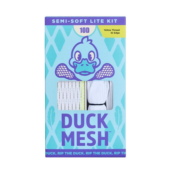 Kit de Malla Semi-Soft LITE Duck Mesh para Lacrosse
